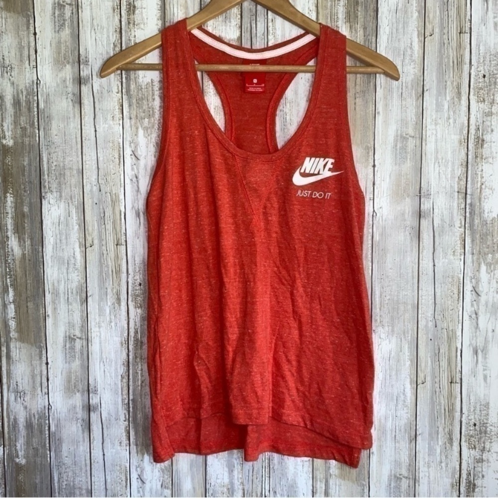 Nike Orange Heathered Tank